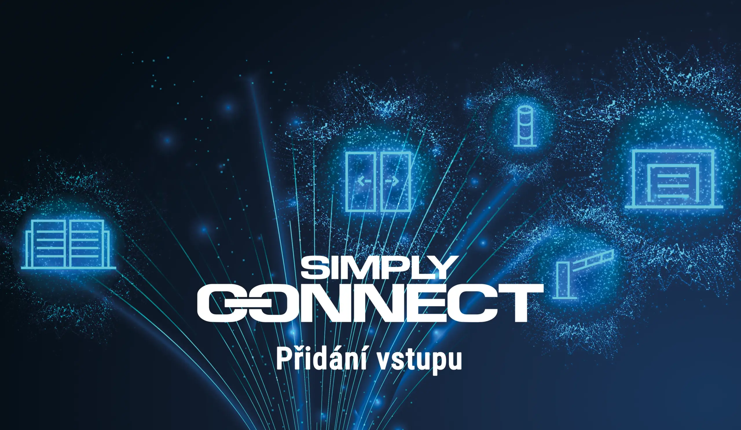 Přidání vstupu do aplikace Simple Connect Pro